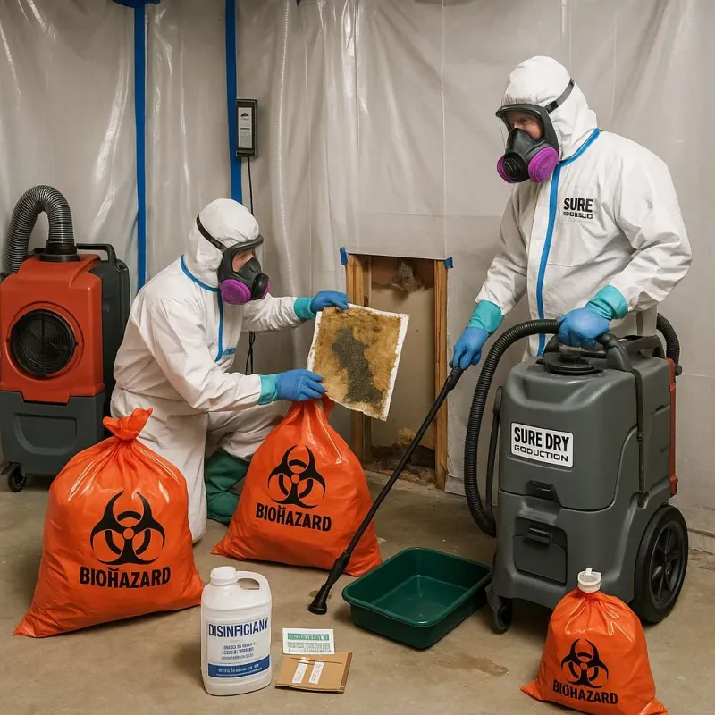 Contaminated Water Handling Protocols process in Leesville, SC