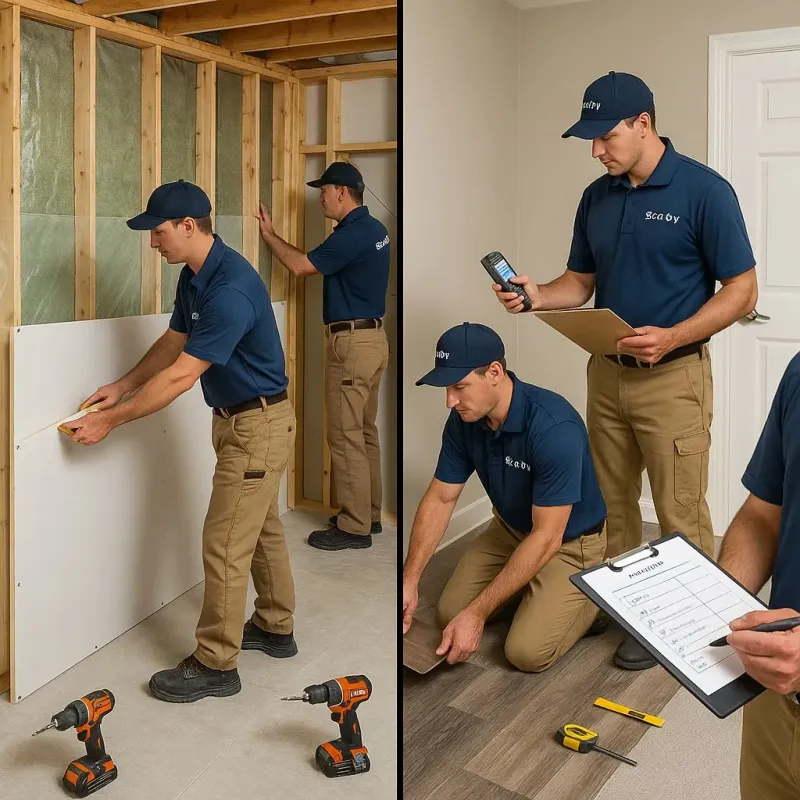 Repairs and Reconstruction process in Leesville, SC