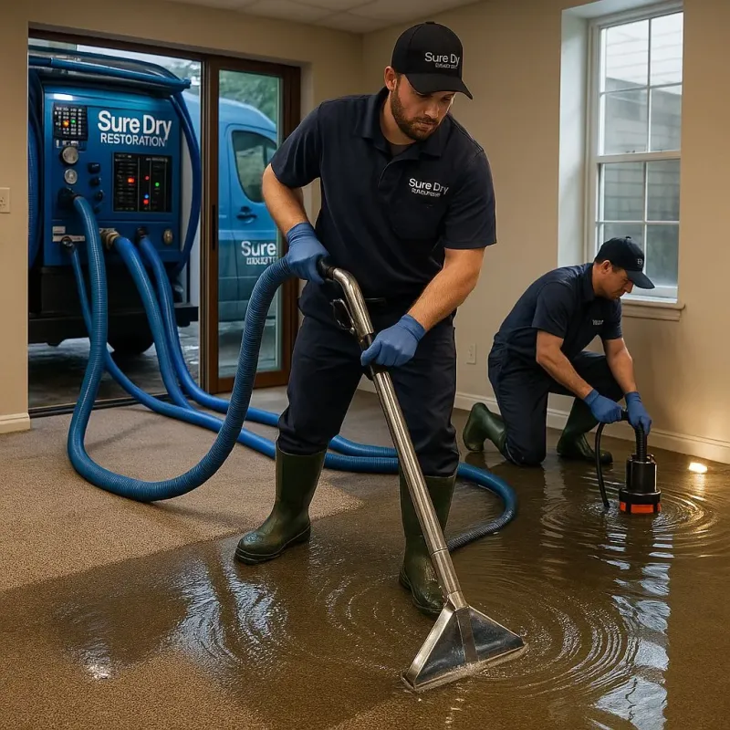 Water Extraction and Removal process in Leesville, SC